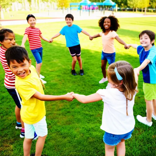孩子们用纯真的心去爱每一个人。