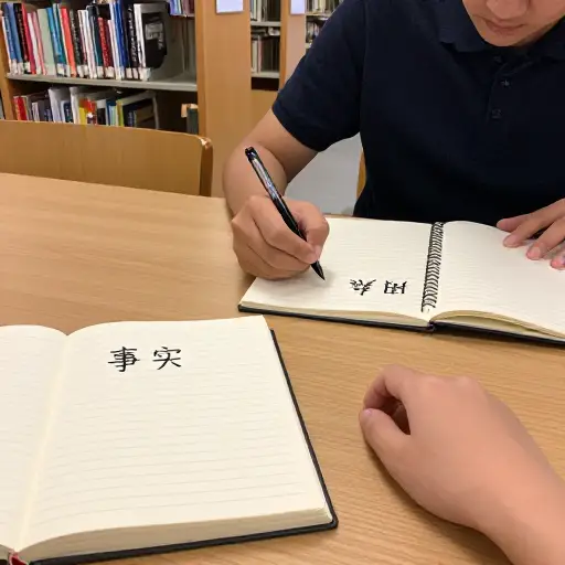 在学术写作中，区分事实和观点很重要。