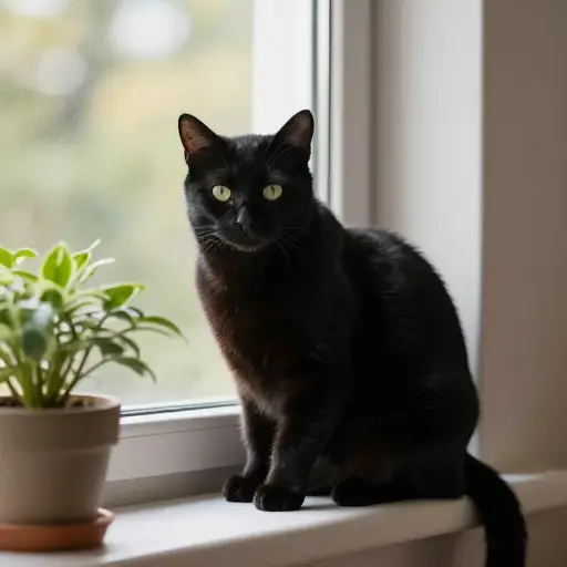 有些人认为黑猫会带来厄运，这不过是一种迷信。