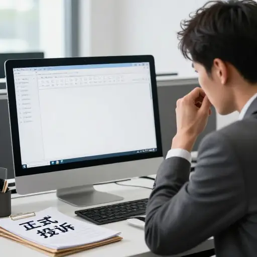我们尚未收到确认收到我们正式投诉的电子邮件。