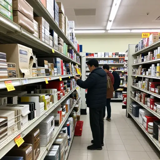 这家商店以折扣价出售其旧存货。