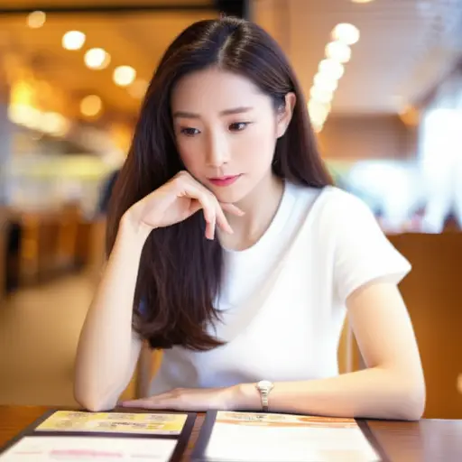 “你想吃披萨吗？”“嗯...我不确定，”她犹豫地回答。