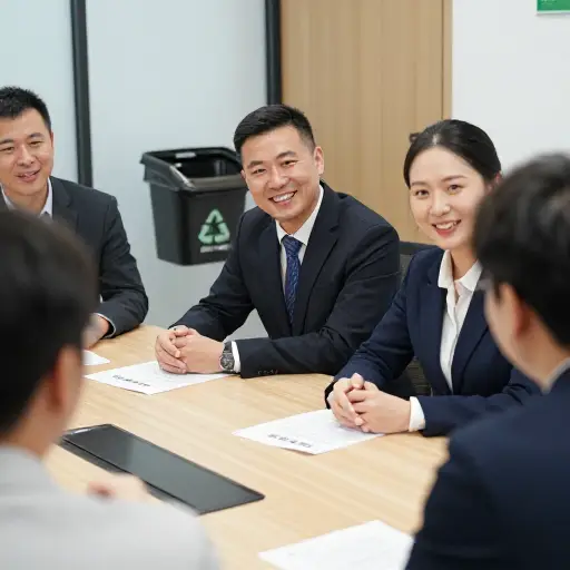 他们赞同这项关于回收利用的新政策。