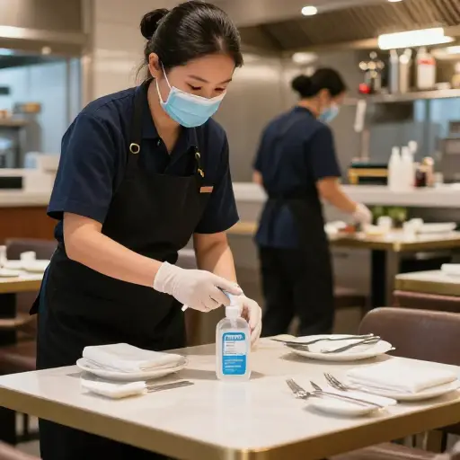 公共卫生当局已为餐厅实施了新的卫生规定。