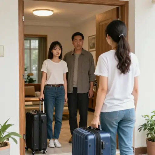 许多父母在子女离开家时感到一种失落感。