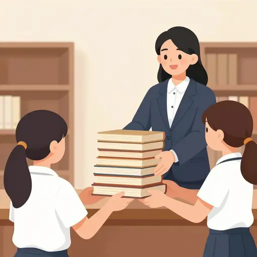我们可以把旧书捐给学校图书馆。
