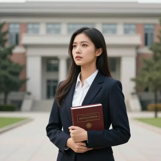 她计划大学毕业后进入法律行业。