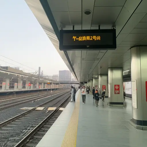 你需要在下一站换乘2号线地铁。
