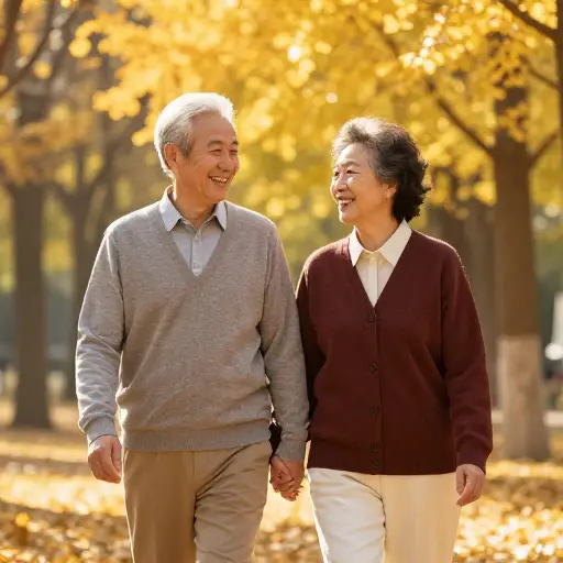 他们有一段长久而幸福的婚姻。