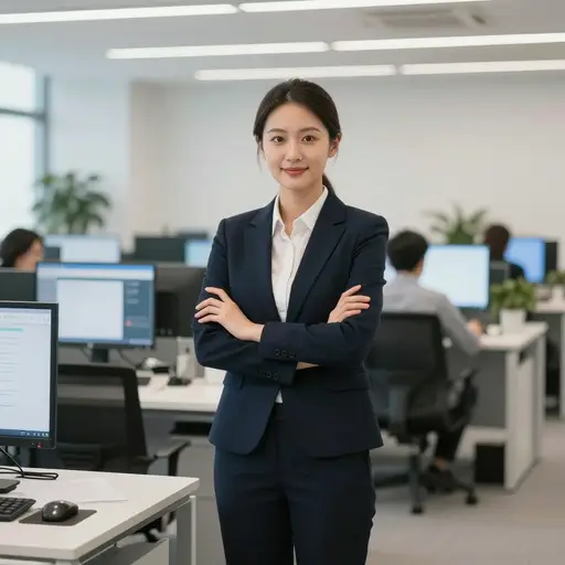 她被任命为新信息中心的主任。