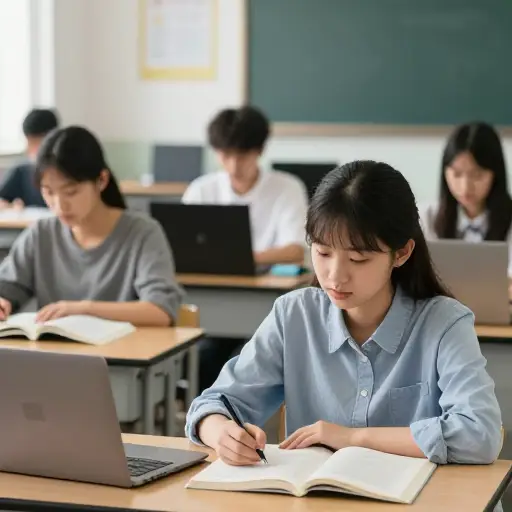 这还有一个额外的优势，学生可以各自针对对他们来说最必要的内容进行学习。