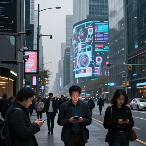 这部电影描绘了一个技术控制人类生活各个方面的反乌托邦情景。