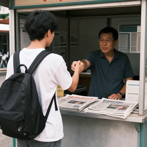 你能给我一份今天的报纸吗？
