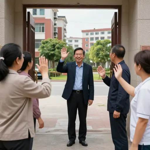 他在当地社区很有名。