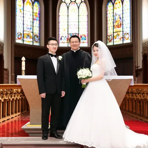 牧师明天会主持婚礼仪式。