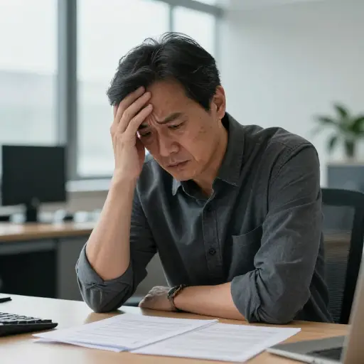他过去的错误开始找他麻烦，影响了他的职业生涯。