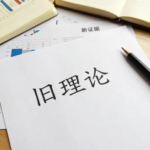 新的证据应该能一劳永逸地推翻那个理论。