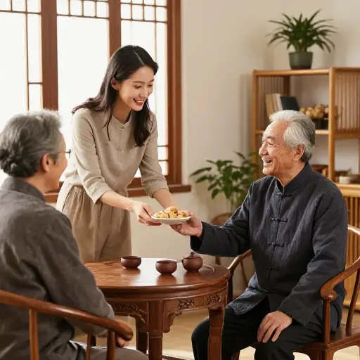 她相当频繁地去看望祖父母，几乎每周都去。