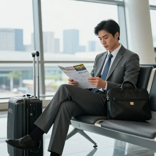 我旅行主要是为了工作，但一有机会我也会尝试探索新地方。