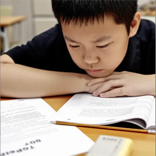 他试图解决这个复杂的数学题。
