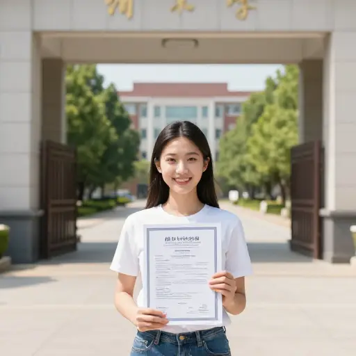 她的成绩达到了这所大学的最低录取标准。