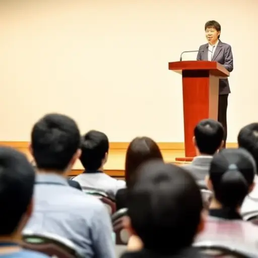 你的演讲太棒了，观众们都被深深吸引住了。