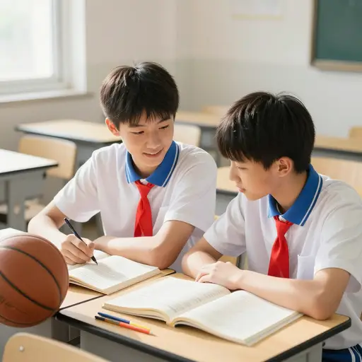 我们把学的东西和我们的爱好联系起来。