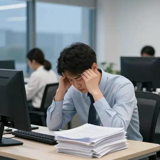 我才在这里工作了两天，但感觉像是一辈子。