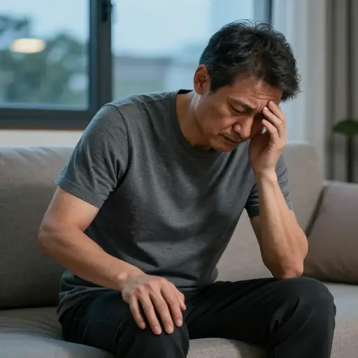 他多年来一直受到膝盖旧伤的困扰。