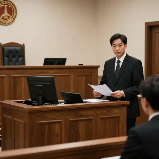 法庭指定的律师已准备好为被告辩护。