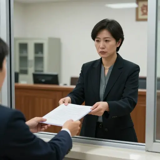 这位申请人向法院提交了离婚诉状。