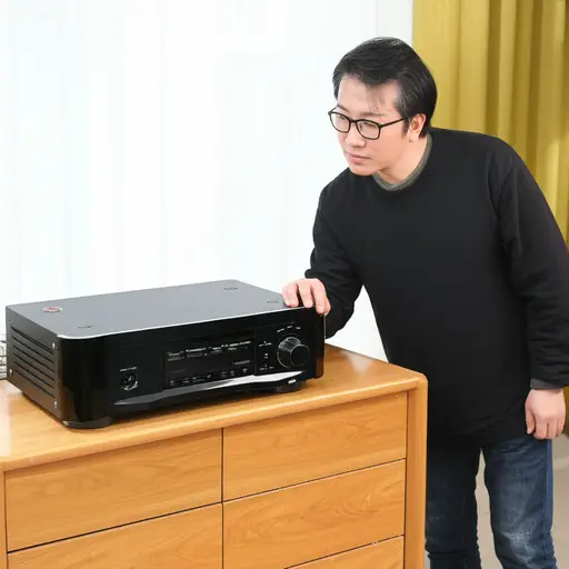 我爸爸有一台CD播放器。