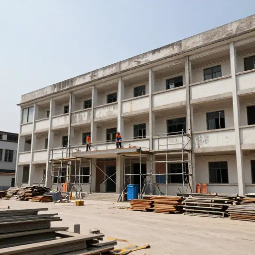 预算中的很大一部分被分配用于翻新过时的学校设施。