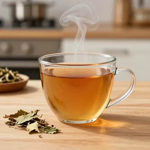 这种草药茶是治疗感冒症状的天然疗法。