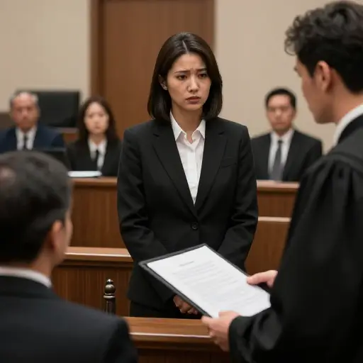他们认为她杀了她丈夫，但他们没有确凿的证据。