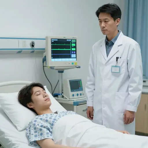 医生到达时，他的心脏已经停止了跳动。
