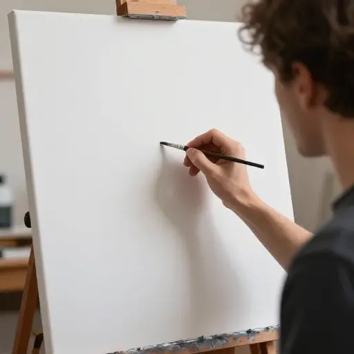 艺术家对画作做了微妙的修改，只有专家才能注意到。