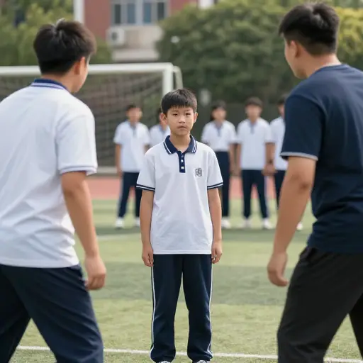 他不害怕勇敢地对抗欺凌者。