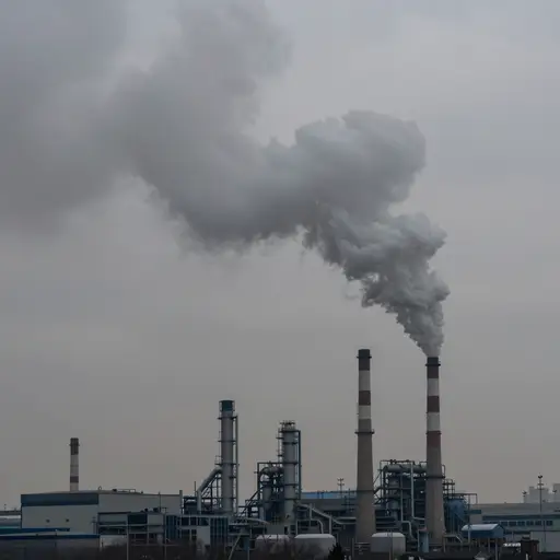 工厂排放的废气是空气中的主要污染物。