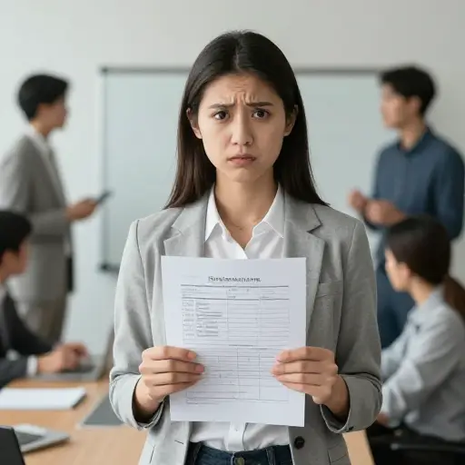 她对计划的突然改变感到困惑。
