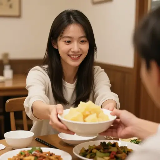 请把土豆泥递给我。