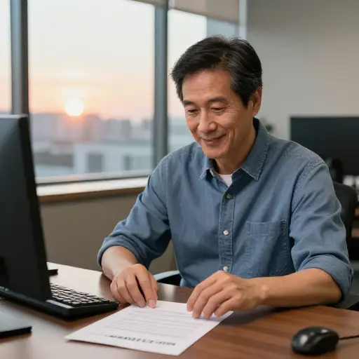 迈克选择了提前退休。