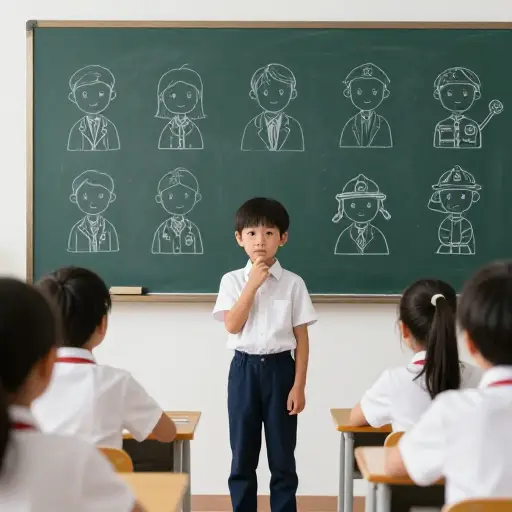 你长大后想做什么职业？
