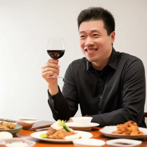 他喜欢在晚餐后喝一杯丹尼尔的酒。