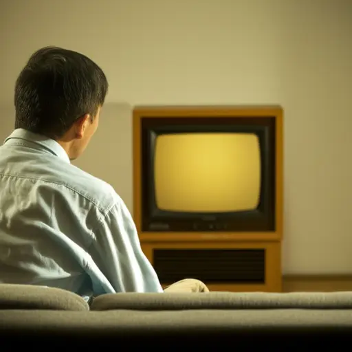 我爸爸喜欢看老电影。