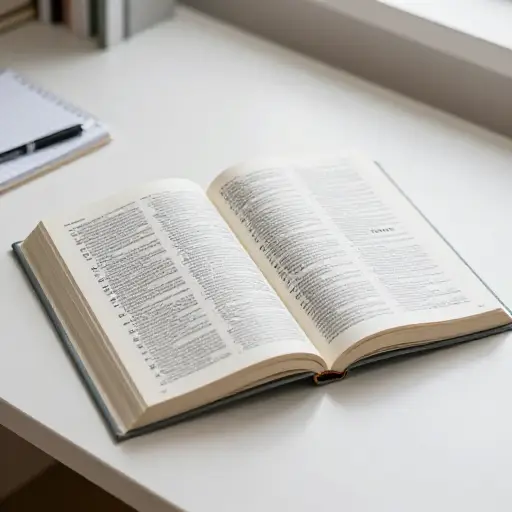 为了快速参考，我总是在桌子上放一本字典。