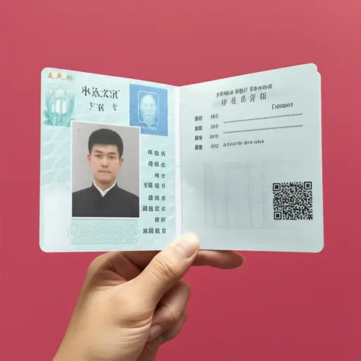 他的护照证明了他的身份。