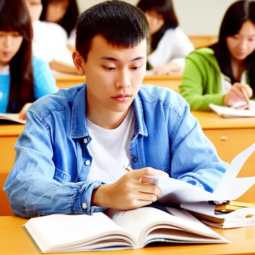 他在大学主修新闻学，梦想成为一名记者。