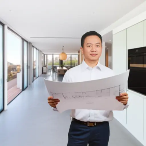 这位建筑师为我们的新家设计了一个开放式布局。