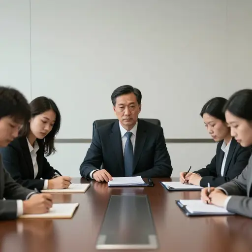 领导发火之后，没一个人敢出声。